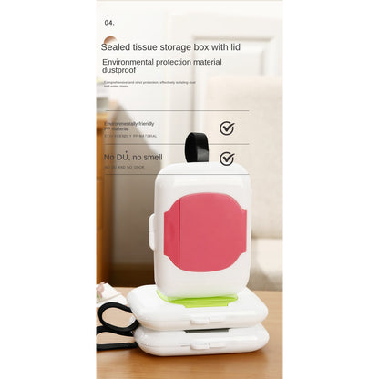 Diapensador Toalla Húmeda Portatil Bebé Niñ@ Porta Toallitas