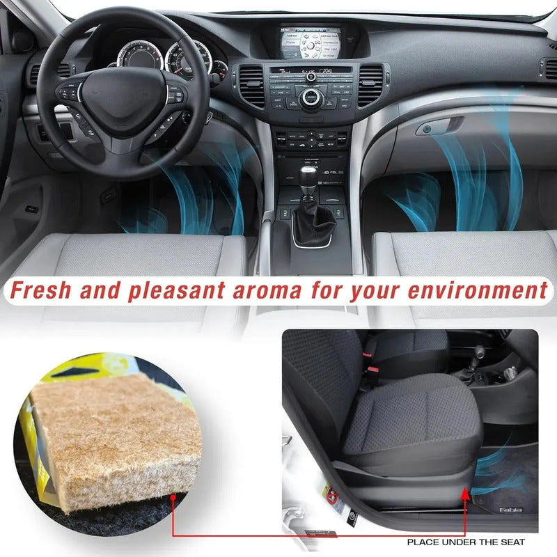 Ambientador Super Organic Aromatizante Paradise Air Auto Cas Madera Vanilla Frosting