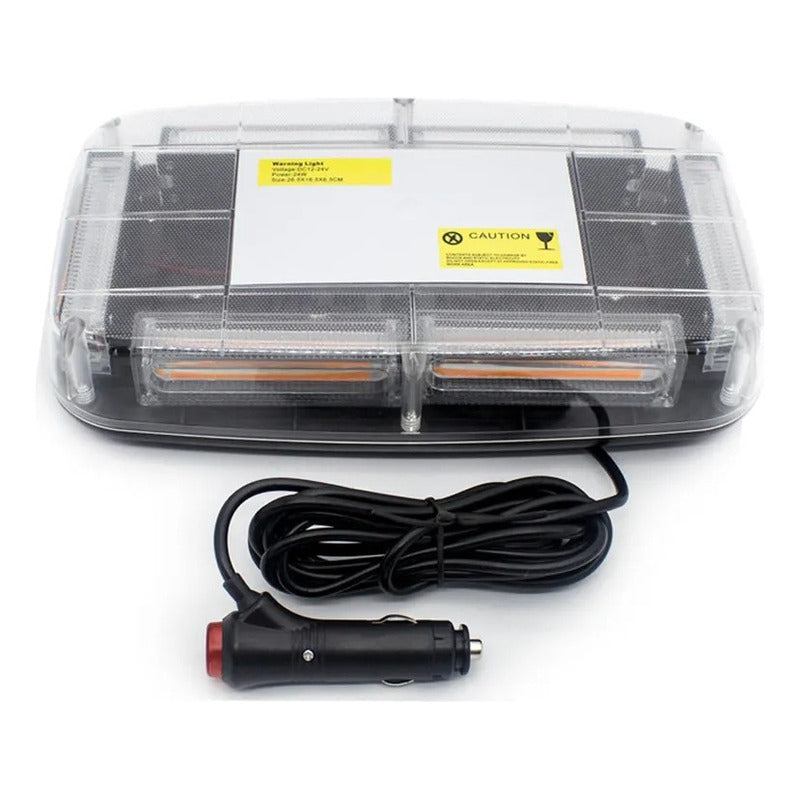 Baliza De Techo Auto Destellante 12-24v Estrobo Con Iman /r&