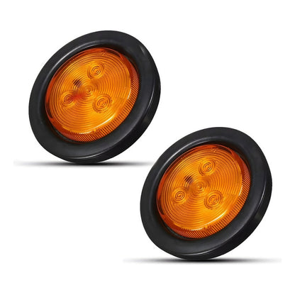 X2 Luz Led Trasera 24v Luz Trocha Camión Blanco Ámbar Rojo