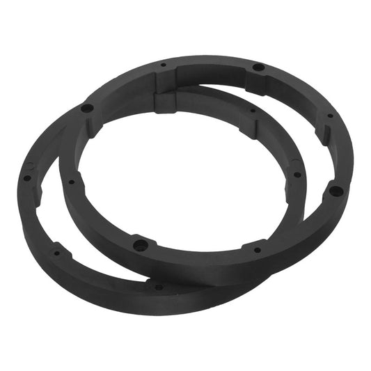 X2 Espaciador D Parlantes Adaptador 6.5 Pulgadas Auto Puerta Negro 25202 (mod2)