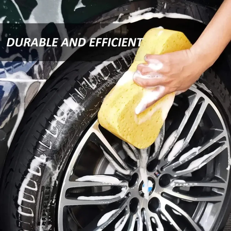 Esponja Para Lavado De Auto, Esponja Limpieza Auto Moto /r&c Color Amarillo 2008792