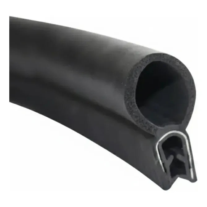 Moldura Contorno Puertas Aislamiento Sonido Absorción 1mts Negro Presión 1metro