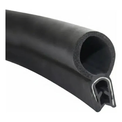 Moldura Contorno Puertas Aislamiento Sonido Absorción 1mts Negro Presión 1metro
