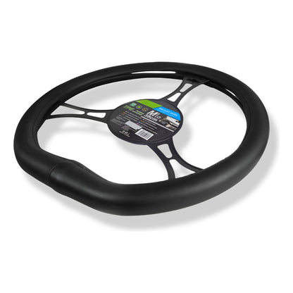 Funda Cubre Volante Deportivo Tipo D Eco Cuero 38cm /ryc