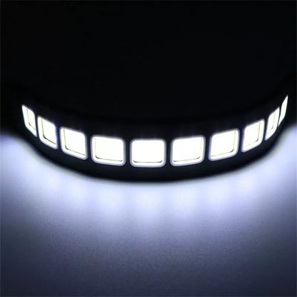 X2 Tira Led Cob Alto Brillo Neblineros Adhesivo Diseño 11855