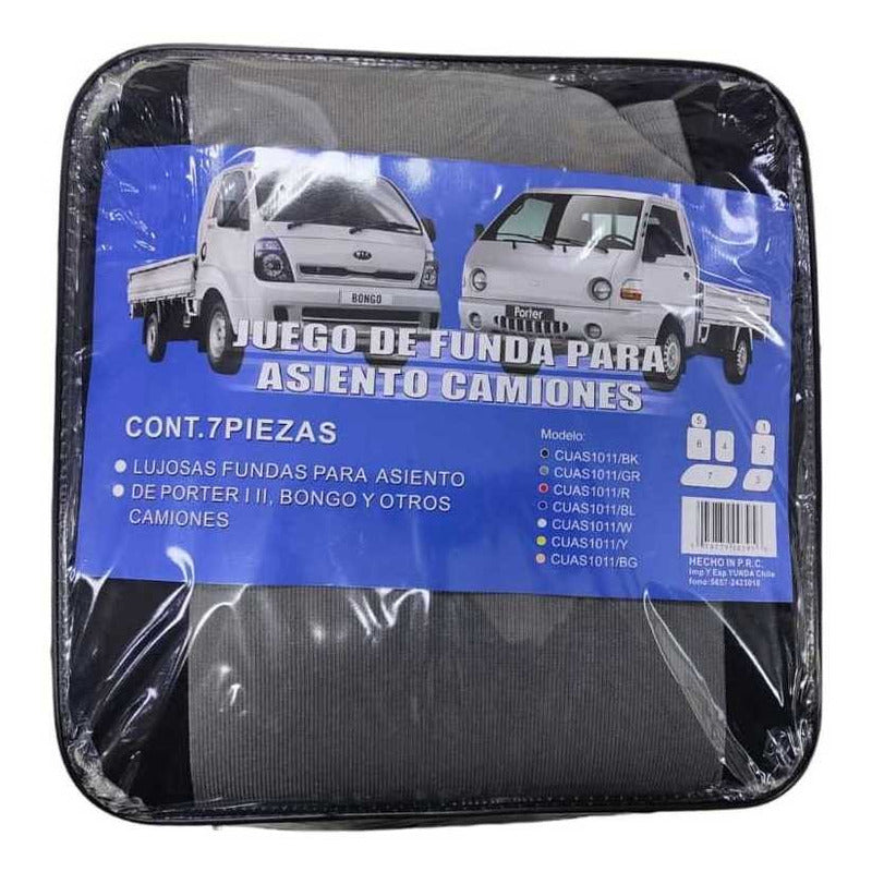 Fundas Cubre Asientos Camión Camioneta Bongo Porter Ryc