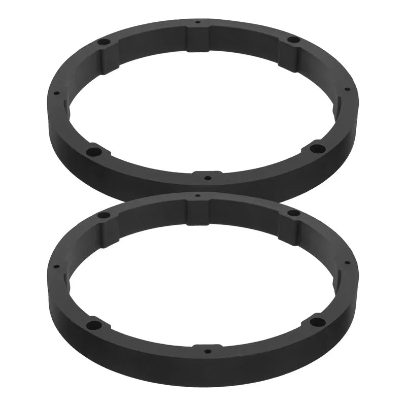 X2 Espaciador D Parlantes Adaptador 6.5 Pulgadas Auto Puerta Negro 25202 (mod2)