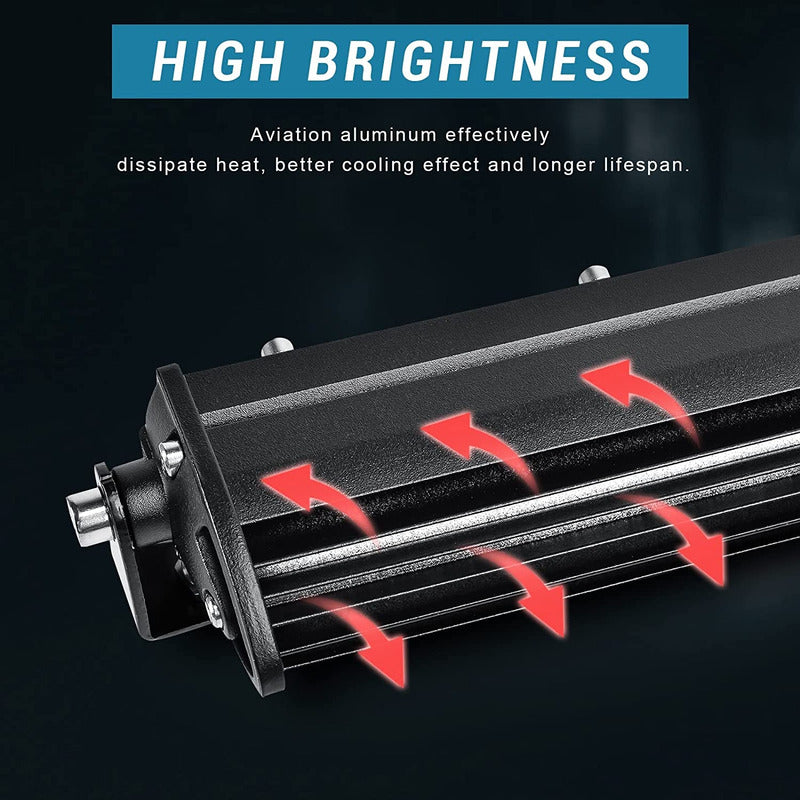 Barra 12 Led Slim 12 Pulgadas 36w / R&c