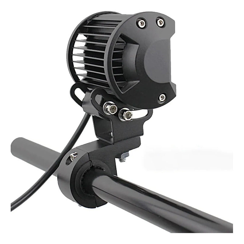 X2 Soporte De Neblinero Barra Led Abrazadera Para Auto Moto