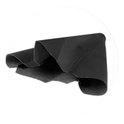 Funda Cubre Palanca De Cambios Eco Cuero Negro Auto Universa