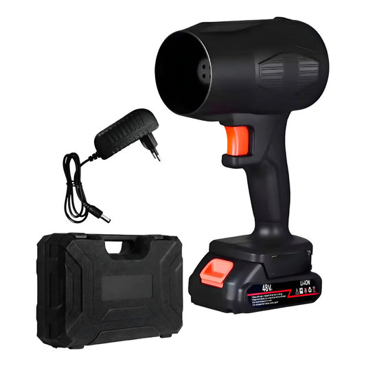 Soplador De Aire Pistola Inalámbrica Secar Auto Limpiar Hoja Negro 91-32