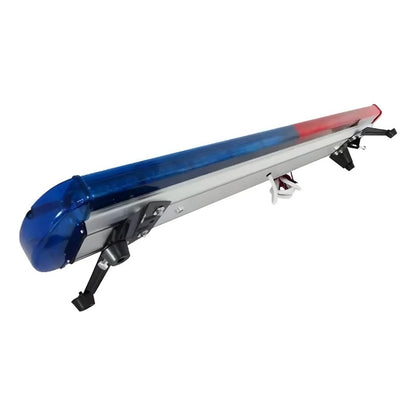 Baliza Led De Techo Destellante Rojo Azul Apernable 12-24v