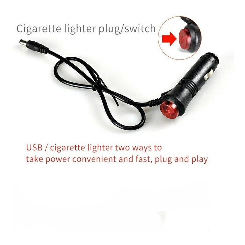 Tirax4 Led Luz Piso Interior Auto +control Ritmica/r&c