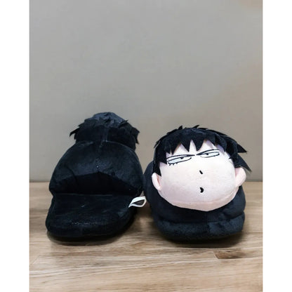 Pantuflas Acolchada Abierta Anime Kaede Rukawa Talla 36-41 Negro Kaede Rukawa Único