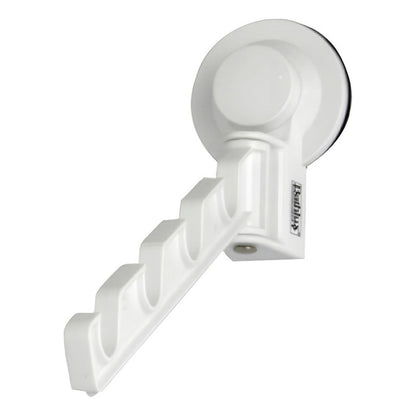 Colgante Con Ventosa Organizador D Ganchos Colgadores D Ropa Color Blanco 30120
