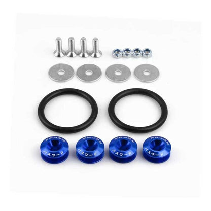 X4 Soporte Parachoque Racing Sujeta Aluminio Tuning / R&c
