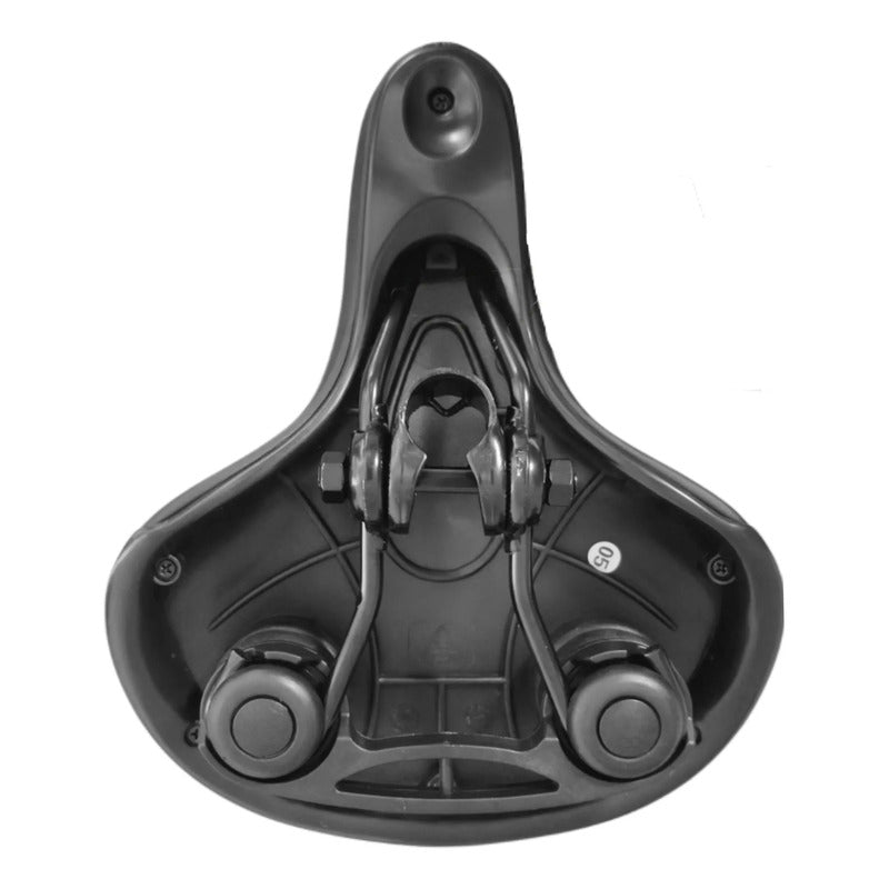 Sillin Asiento D Bicicleta Antiprostático Acolchado Meryfoam Negro Gris 8020