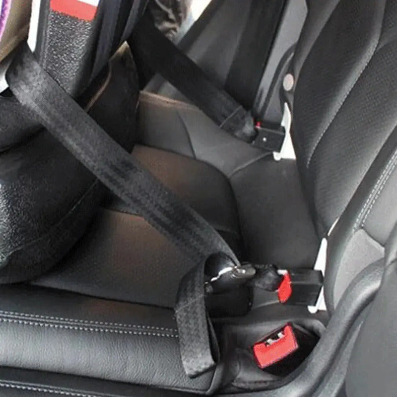 Cinturón De Seguridad Fijación Isofix Para Sillas Bebé Niñ@ Negro