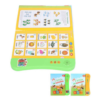 Libro Interactivo Con Sonido En Español Niño/niña Aprendizaj