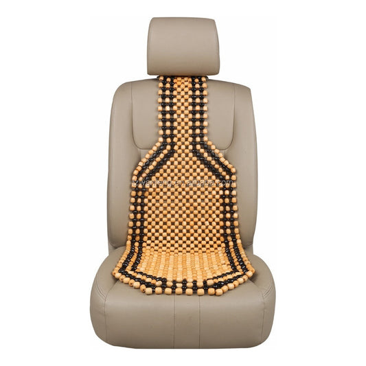 Respaldo De Asiento Bolas Madera Bambú Auto Respaldo Lumbar