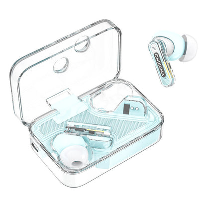 Auriculares Bluetooth Onikuma T5 Tws Reducción De Ruido Blue