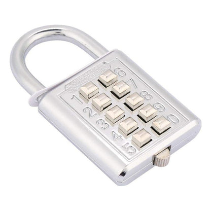 Candado Kmt Tools 40mm 5 Dígitos Color Gris Con Combinación Numérica