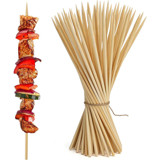 Pack 30 Palos De Anticuchos 35cm 5mm Brochetas Papa Tornado