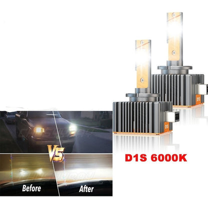 X2 Ampolleta D1s Turbo Led 75w 6500k 10000lm /r&c