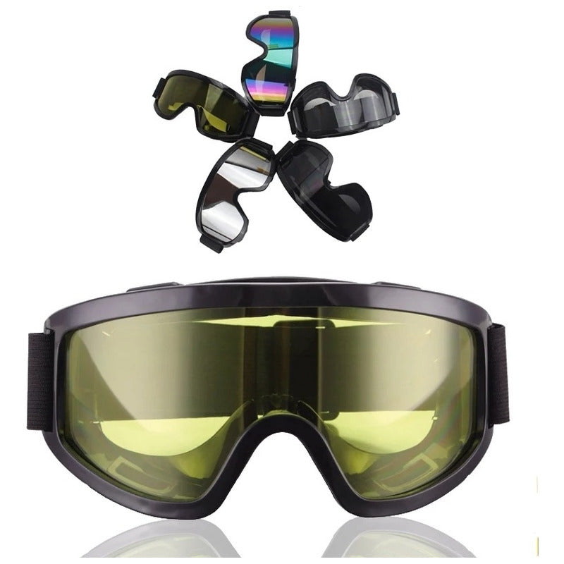 Antiparras Universal Gafas Moto Bicicleta Esquí Sky /r&c