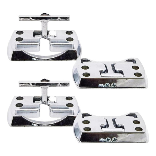 X4 Ganchos De Amarre Abatible Pick Up Invisibles Camioneta