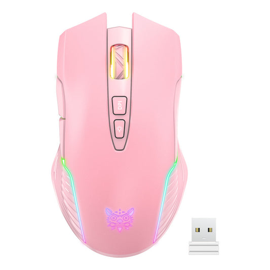 Mouse Gamer Inalambrico Onikuma 7 Botones 3600dpi Rgb Cw905