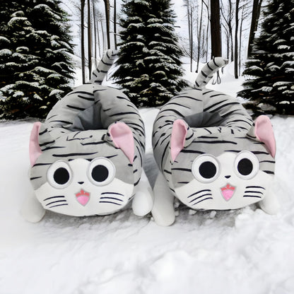 Pantuflas De Anime Cerradas Acolchadas Para Invierno T36-41