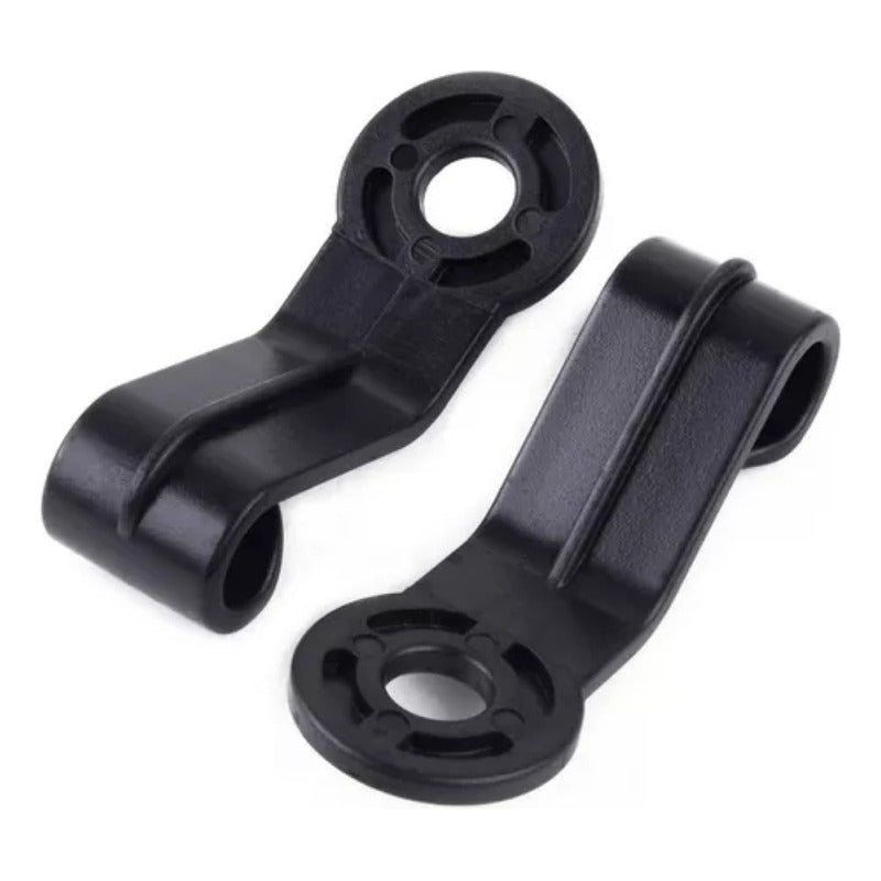 X2 Gancho Organizador Para Cabecera Auto Abrazadera Asiento Color Negro Lisa