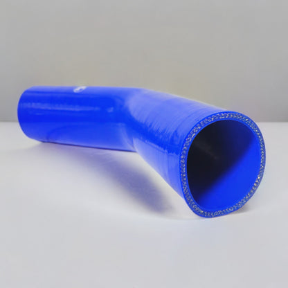 Acople De Silicona Codo 45° Unión 2.5' A 2.5' Copla Tunning