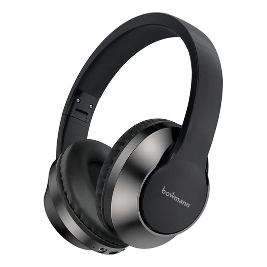 Auriculares Inalámbricos Bowmann Bluetooth Bw-h40 Bw-h40 Negro