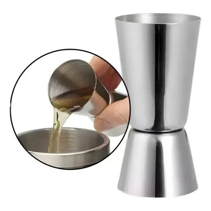Jigger Medidor De Tragos Dosificador De Licor 15/30ml /r&c