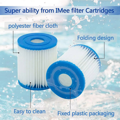 Filtro Cartucho Tipo I Repuesto Para Bomba De Piscina 330gph