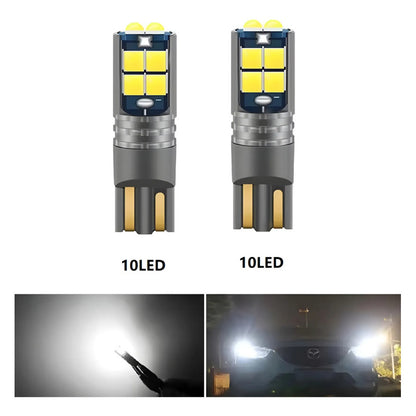 X2 Ampolleta T10 Cola Pescado 10 Led W5w 12/24v Auto 25182