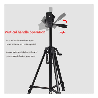 Trípode Profesional Cámara/celular Universal Aluminio 130cm