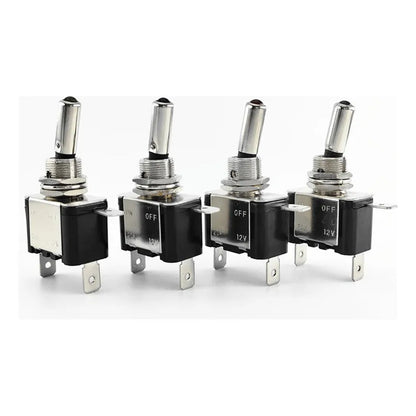 X4 Interruptor Palanca Auto Tuning Switch Encendido/apagado Verde 25171