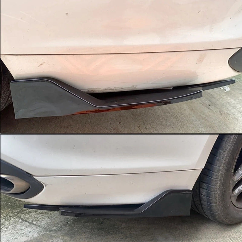 Lip Bumper Trasero Auto Universal En Punta Extensión /r&c