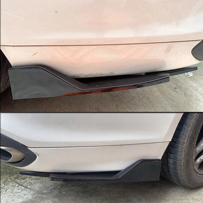 Lip Bumper Trasero Auto Universal En Punta Extensión /r&c