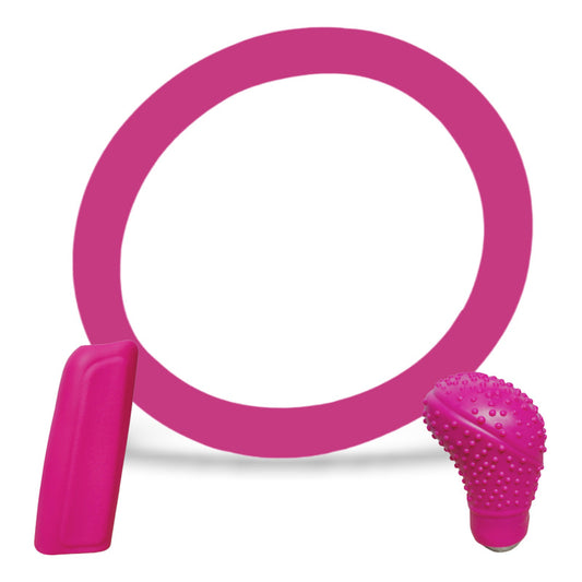 Kit Silicón Cubre Volante Pomo Y Freno De Mano Lavable Rosa