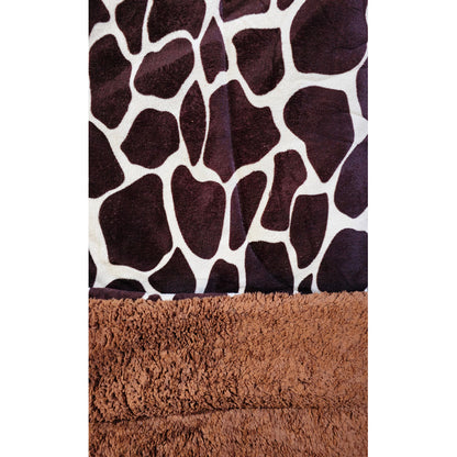 Cobertor Plush 1.5p Plumón Cubrecama Chiporro +funda Inviern