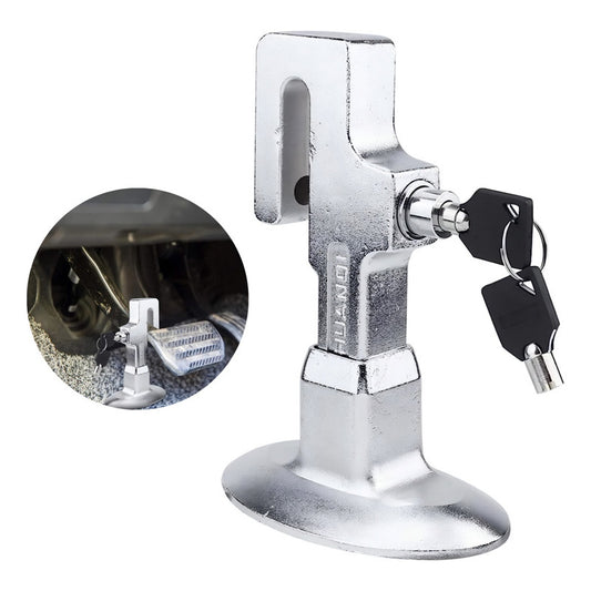 Traba Pedal Anti Robo Auto Embrague Freno Llave Seguridad