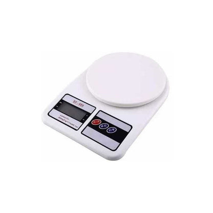 Balanza Gramera Cocina Digital Hasta 7kg Blanco