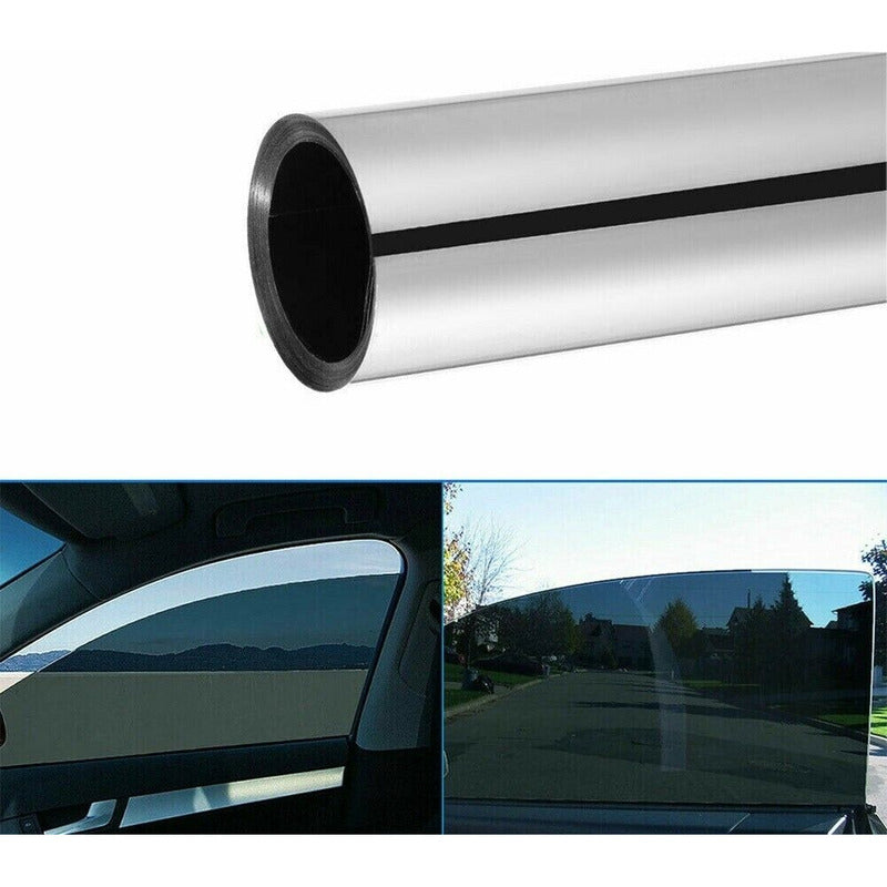 Papel Polarizado Espejo 5% Auto Casa Rollo 3mt X 75cm /ryc