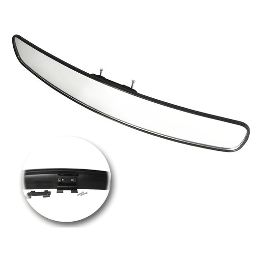 Espejo Retrovisor Visión Panorámica 43cm Curvo Adaptable Ryc