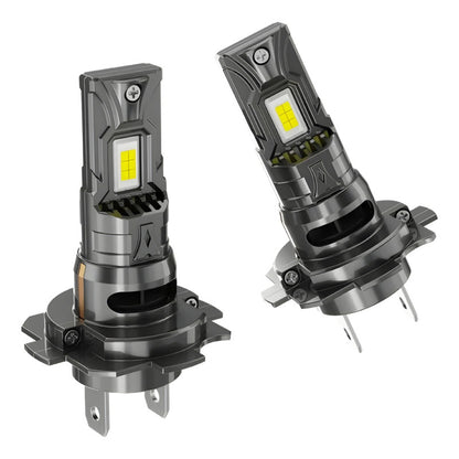 X2 Ampolleta Turbo Led 12v 6000lm Auto H7 Sin Cables
